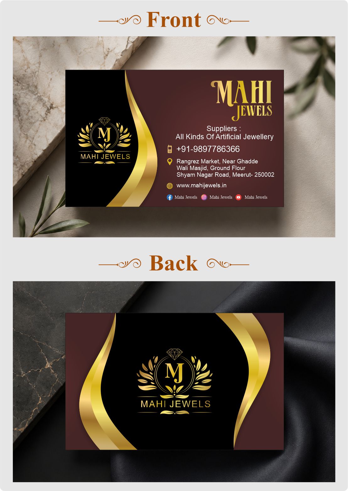 Professional Business Card Design