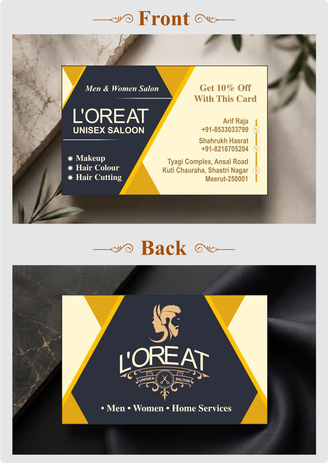 Professional Business Card Design