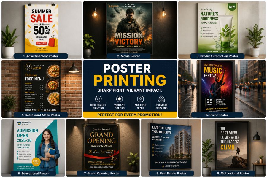 Poster Printing Service