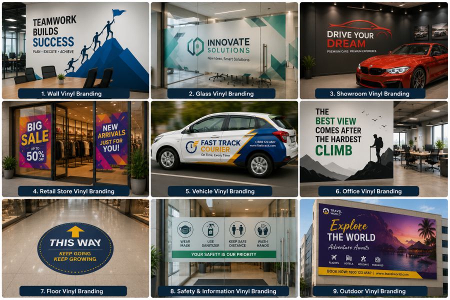 Vinyl Branding Service