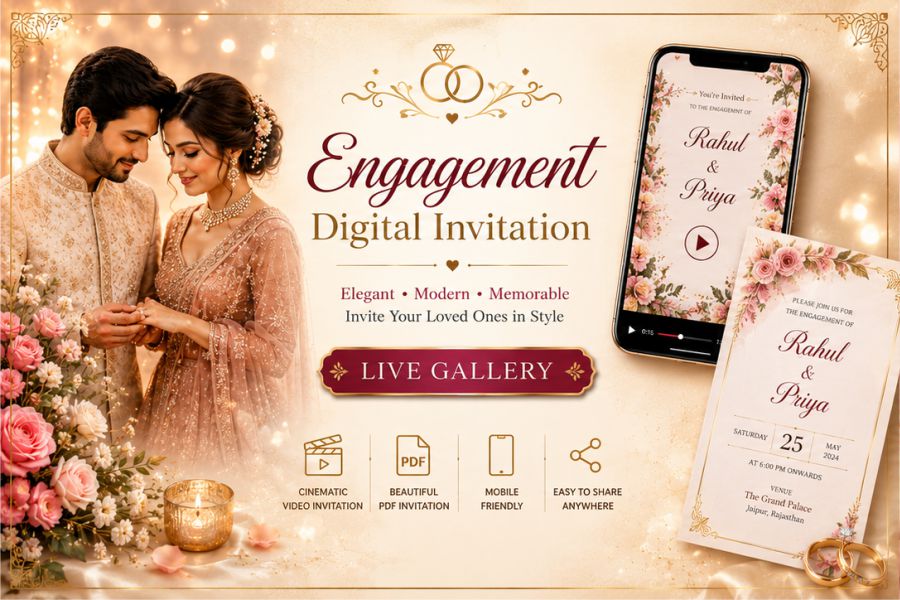 Engagement Digital Invitation